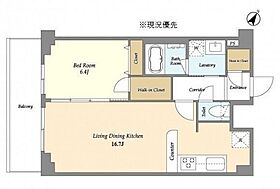 アソシエール大倉山 205 ｜ 神奈川県横浜市港北区大豆戸町（賃貸マンション1LDK・2階・54.36㎡） その2