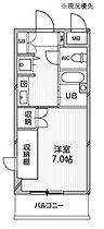 T’s garden都筑ふれあいの丘 207 ｜ 神奈川県横浜市都筑区富士見が丘（賃貸マンション1R・2階・22.40㎡） その2