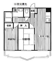 サンハイム新横浜 201 ｜ 神奈川県横浜市港北区篠原町（賃貸マンション2LDK・2階・58.03㎡） その2