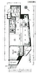 フェニックス新横濱クアトロ 1LDKの間取図画像