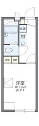 レオパレスシーナ 1Kの間取図画像