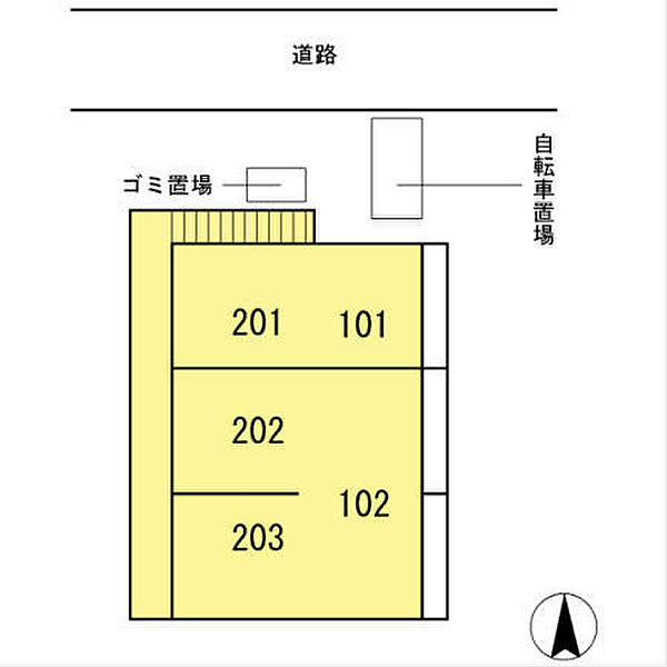 東京都日野市百草(賃貸アパート1K・2階・20.18㎡)の写真 その8