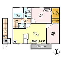 東京都武蔵村山市残堀２丁目（賃貸アパート2LDK・2階・53.00㎡） その2