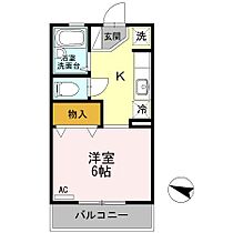 東京都日野市南平３丁目（賃貸アパート1K・2階・23.18㎡） その2