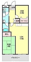 東京都小平市花小金井６丁目（賃貸マンション2LDK・3階・57.75㎡） その2