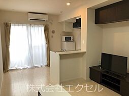 JR青梅線 西立川駅 徒歩20分の賃貸アパート 1階ワンルームのリビング/ダイニング