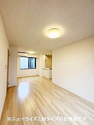 西武拝島線 武蔵砂川駅 バス8分 村山医療センター入口下車 徒歩9分の賃貸アパート 1階1LDKのリビング/ダイニング