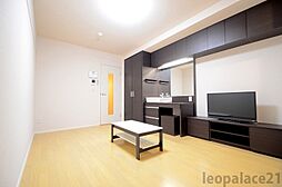 多摩都市モノレール 砂川七番駅 徒歩9分の賃貸マンション 1階ワンルームのリビング/ダイニング