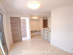 JR青梅線 昭島駅 徒歩17分の賃貸アパート 1階1LDKのリビング/ダイニング