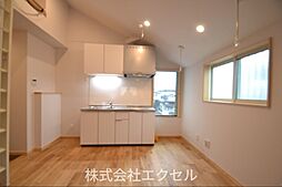 JR南武線 谷保駅 徒歩6分の賃貸アパート 2階1DKのリビング/ダイニング