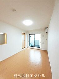 JR中央本線 立川駅 徒歩20分の賃貸アパート 3階1LDKのリビング/ダイニング