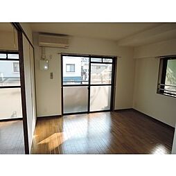 西武拝島線 東大和市駅 徒歩5分の賃貸マンション 3階2LDKのリビング/ダイニング