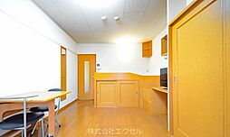 JR青梅線 昭島駅 徒歩20分の賃貸アパート 2階1Kのリビング/ダイニング