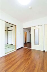 JR青梅線 石神前駅 徒歩6分の賃貸アパート 2階2DKのリビング/ダイニング