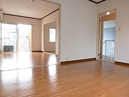 京王線 平山城址公園駅 徒歩10分の賃貸アパート 1階2DKのリビング/ダイニング