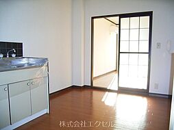 JR青梅線 羽村駅 徒歩10分の賃貸アパート 1階2DKのリビング/ダイニング