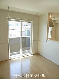 JR中央本線 西八王子駅 バス18分 楢原町下車 徒歩2分の賃貸アパート 1階1LDKのリビング/ダイニング