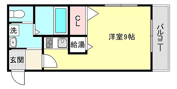 ロイヤル北口マンション ｜兵庫県西宮市深津町(賃貸マンション1DK・2階・26.62㎡)の写真 その2