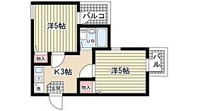 セレーノ門戸  ｜ 兵庫県西宮市門戸荘（賃貸マンション2K・4階・24.09㎡） その2