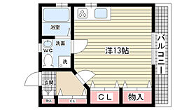 松本ハイツ  ｜ 兵庫県西宮市段上町8丁目（賃貸アパート1R・2階・34.90㎡） その2