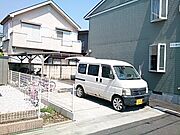駐輪場、来訪者用車寄せスペース