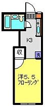 メゾン日吉 205 ｜ 神奈川県横浜市港北区日吉２丁目18-43（賃貸アパート1K・2階・17.80㎡） その2