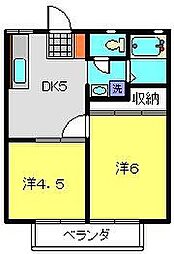 間取図画像 2DK