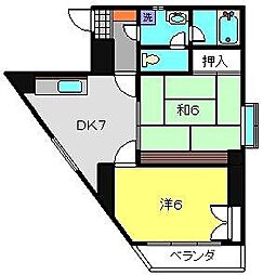 間取図画像 2DK
