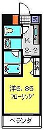 タウンハウス日吉K 1Kの間取図画像