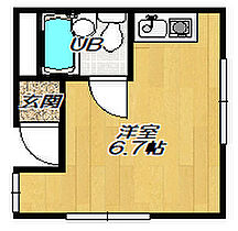 大阪府大東市大野2丁目（賃貸マンション1R・3階・11.88㎡） その2