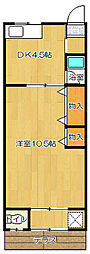 間取図画像 1DK
