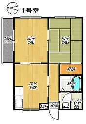 JR片町線(学研都市線) 野崎駅 徒歩10分 2階/-