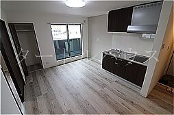 JR片町線(学研都市線) 住道駅 徒歩5分の賃貸アパート 2階1LDKのリビング/ダイニング