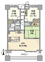 大阪府四條畷市西中野3丁目（賃貸マンション3LDK・4階・70.47㎡） その2