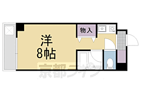 ウエストヒルズ 310 ｜ 京都府長岡京市開田2丁目（賃貸マンション1K・3階・23.00㎡） その2