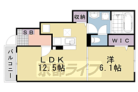 ジェルメ園部III 103 ｜ 京都府南丹市園部町横田4号（賃貸アパート1LDK・1階・44.70㎡） その2