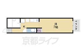 ウエストサイドコート 102 ｜ 京都府京都市西京区御陵溝浦町（賃貸アパート1K・1階・22.50㎡） その2