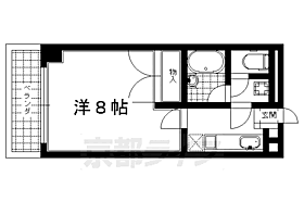 カーサヴェルディー 405 ｜ 京都府長岡京市長岡3丁目（賃貸マンション1K・4階・24.00㎡） その2