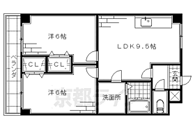 京都府京都市伏見区淀美豆町（賃貸マンション2LDK・3階・48.85㎡） その2