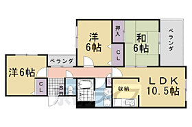 ヴェルデ三番館 103 ｜ 京都府京都市西京区山田北山田町（賃貸マンション3LDK・1階・70.86㎡） その2