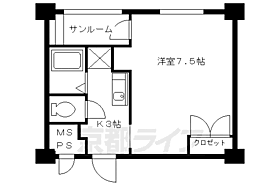 京都府京都市伏見区桃山井伊掃部西町（賃貸マンション1K・2階・22.41㎡） その2