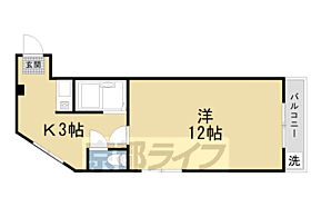 京都府京都市南区西九条院町（賃貸マンション1K・3階・26.54㎡） その2