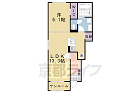 ＫＴ南丹 101 ｜ 京都府南丹市園部町木崎町（賃貸アパート1LDK・1階・50.01㎡） その2