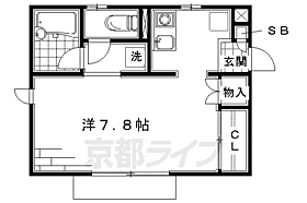 京都府京都市伏見区桃山羽柴長吉西町（賃貸アパート1K・2階・24.84㎡） その2