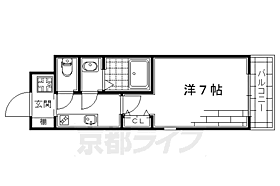 京都府京都市伏見区大宮町（賃貸マンション1K・2階・24.07㎡） その2