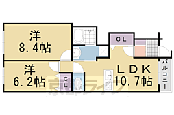 西山天王山駅 8.8万円