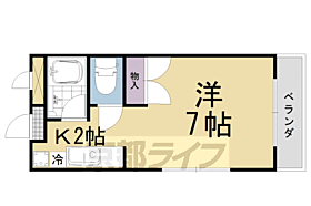 グロリアハイツ 306 ｜ 京都府長岡京市長岡2丁目（賃貸マンション1K・3階・18.56㎡） その2