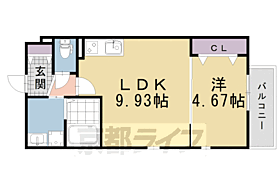 京都府京都市伏見区納所町（賃貸アパート1LDK・3階・35.43㎡） その2