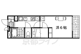 京都府京都市南区吉祥院西ノ茶屋町（賃貸マンション1K・1階・20.81㎡） その2