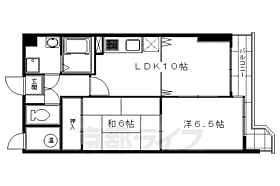 京都府京都市伏見区桃山最上町（賃貸マンション2LDK・2階・54.00㎡） その2